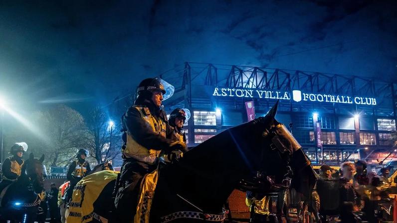 Protest groups clashed with police at Maccabi Tel Aviv’s Europa League match with Aston Villa. Maccabi fans were banned from the fixture over concerns of safety.