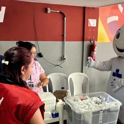 Saúde e prefeitura promovem vacinação de entregadores por apps em Goiânia