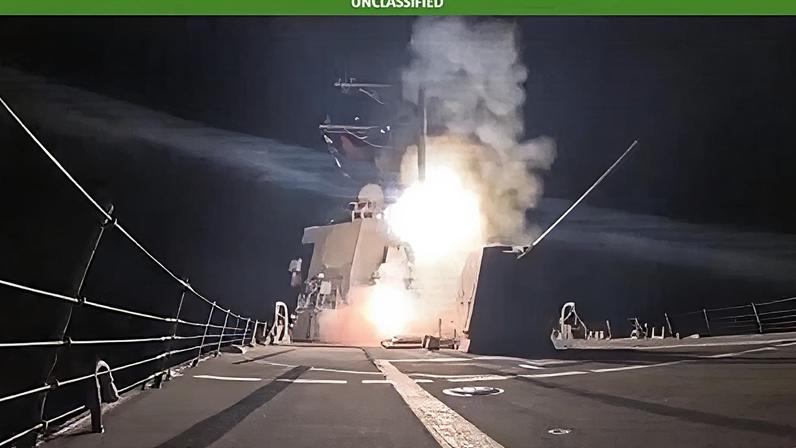 US carries out strikes targeting Islamic State in Nigeria on Christmas Day – video