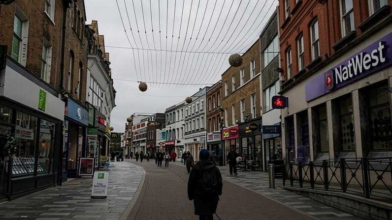 Vendas do varejo caem na Grã-Bretanha antes do Natal