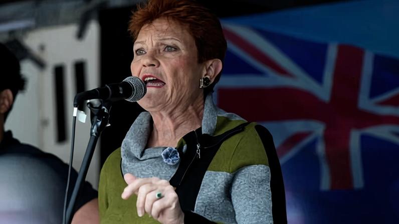 One Nation Senator Pauline Hanson travelled to the US on Gina Rinehart’s private jet in October to speak at the Conservative Political Action Conference.