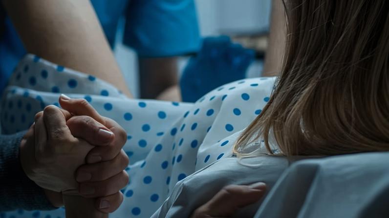 The possibility of a mother losing a large amount of blood is a known risk of childbirth. Photograph: gorodenkoff/Getty Images/iStockphoto