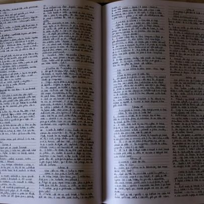 Bíblia gigante é produzida por 56 fiéis em igreja no Espírito Santo