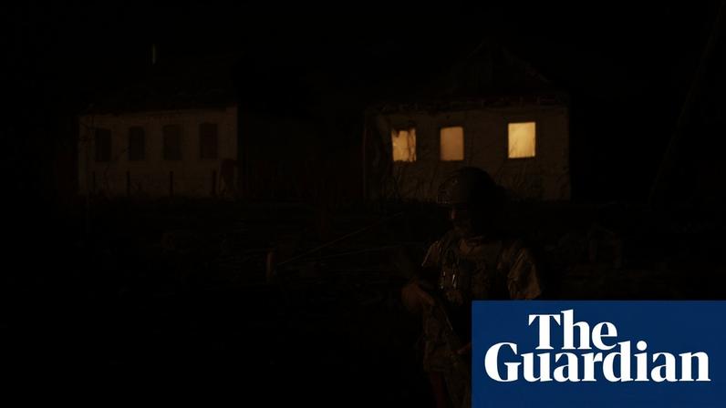 A Ukrainian soldier in the frontline town of Kostiantynivka. Yvette Cooper believes malign interference is weakening western interests such as support for Ukraine.