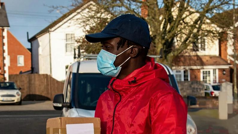 Masks can reduce the number of particles containing viruses that are released from the mouth and nose of someone who is infected with a respiratory infection.
