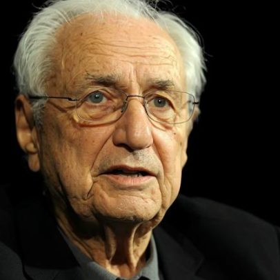 Homenagem a Frank Gehry, arquiteto do Museu Guggenheim Bilbao