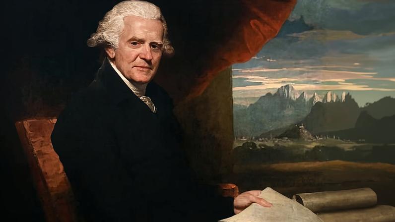 Pascal Paoli has often been described as the father of the Corsican republic. Painting by Sir William Beechey. Photograph: Asta