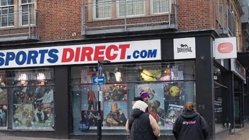 Frasers said sales had fallen to £1.3bn despite growth at the main Sports Direct chain.