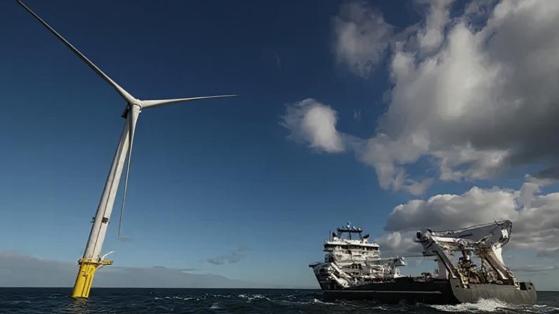 The offshore wind farm in Blyth turns 25 this month