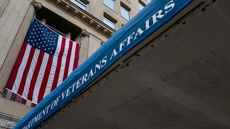The Department of Veterans Affairs headquarters in Washington. Photograph: Bloomberg/Getty Images