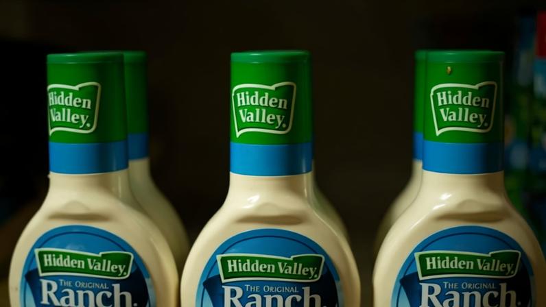 Bottles of Hidden Valley Ranch at a supermarket in Illinois in 2014. Photograph: Daniel Acker/Bloomberg via Getty Images