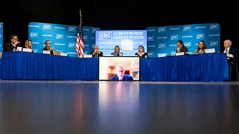 The CDC Advisory Committee on Immunization Practices meets in Atlanta on Friday to consider changes in hepatitis B vaccine recommendations for infants. Photograph: Ben Gray/AP