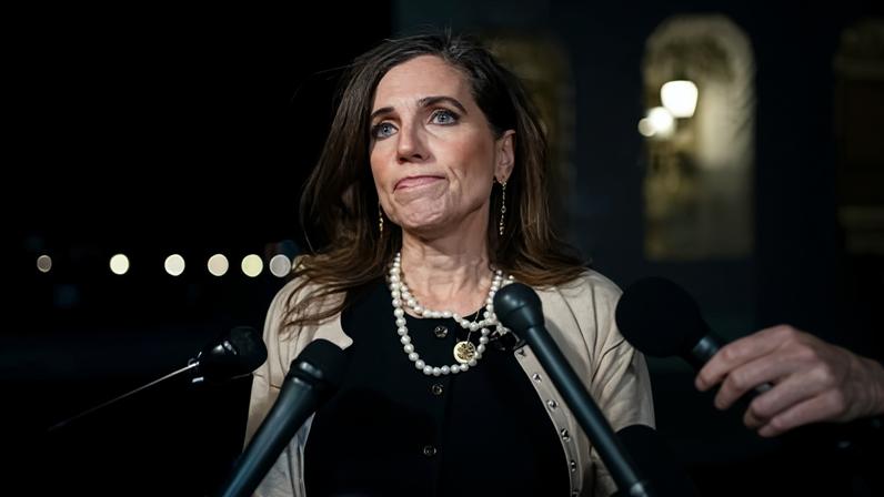 Nancy Mace speaks at the capitol in Washington DC on 12 November 2025.