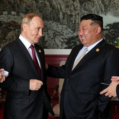 Kim Jong-un celebra cooperação com a Rússia durante a guerra na Ucrânia