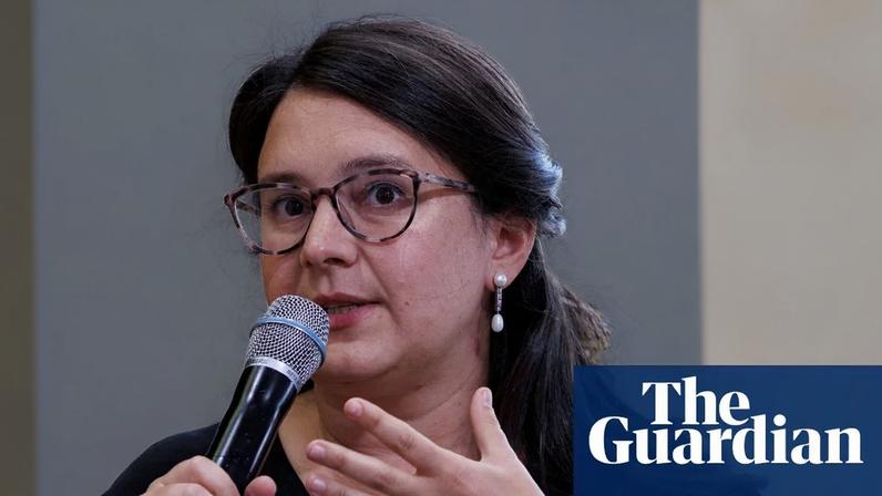Bari Weiss in Beverly Hills, California, on 3 May 2022. Photograph: Mike Blake/Reuters