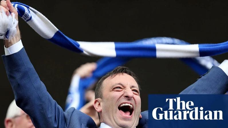 Tony Bloom at the Amex Stadium in 2017. The billionaire made his money from gambling.