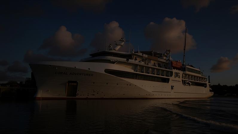 Navio de cruzeiro australiano retido perto de PNG em investigação sobre encalhe