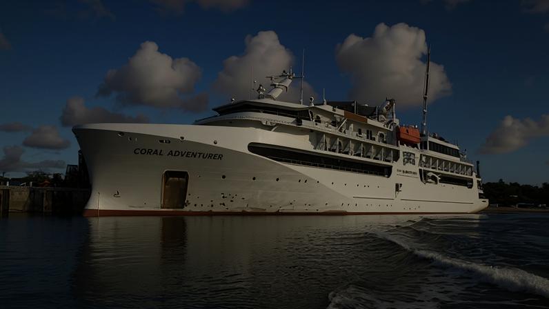 Passageiros do Coral Adventurer divergem em relatos sobre incidente a bordo
