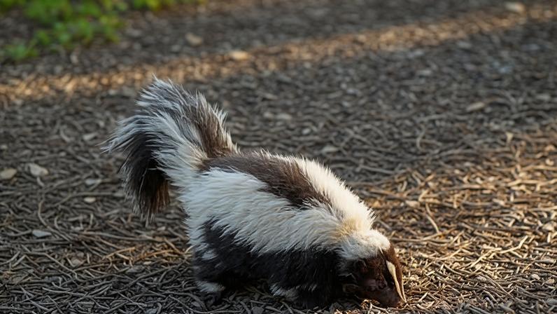 A skunk. Photograph: Philippe Clément/Arterra/Universal Images Group via Getty Images