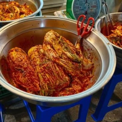 Kimchi feito na China sob pressão de preços no mercado sul-coreano