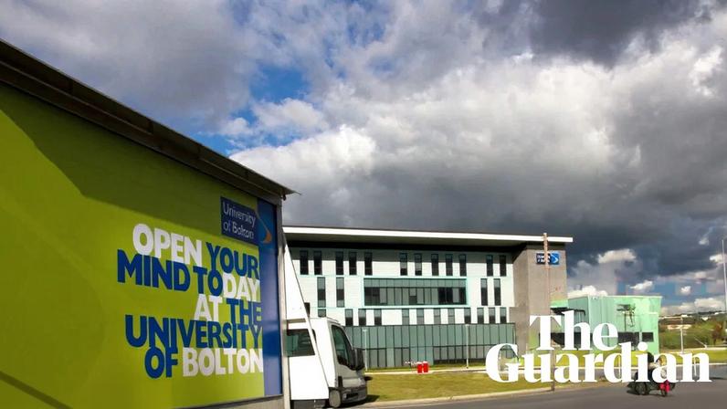 The University of Greater Manchester changed its name last year from the University of Bolton. Photograph: Ian Canham/Alamy