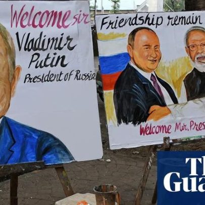 Putin e Modi se encontram em meio a tempos difíceis para Rússia e Índia
