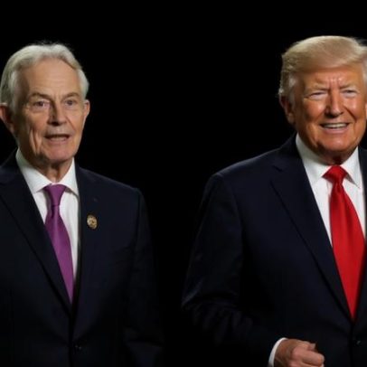 Tony Blair fica de fora da lista de Trump para o conselho de paz sobre Gaza