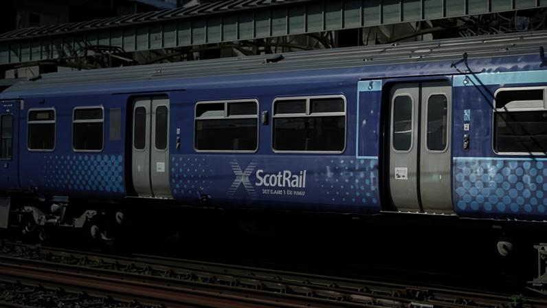 A ScotRail train