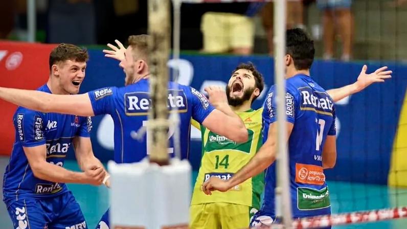 Recorde de aces impulsiona Campinas no Mundial de Clubes de vôlei masculino