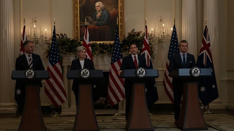 Aukus avança enquanto Wong e Marles encontram Rubio e Hegseth em Washington