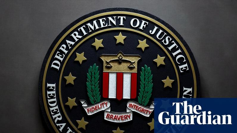 The FBI seal. Photograph: Charlie Neibergall/AP