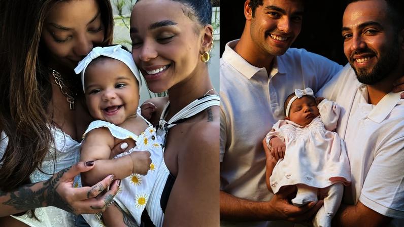 Filhos de famosos nascidos em 2025 ganham espaço na retrospectiva