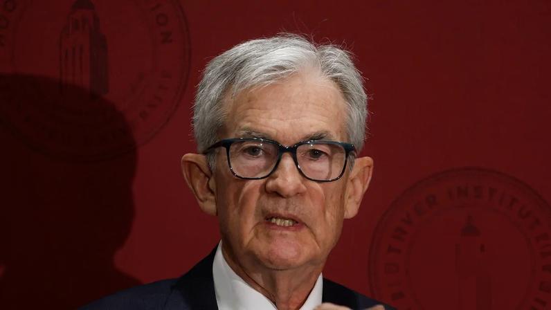 Jay Powell, the Fed chair, at an event in Stanford, California, last week.