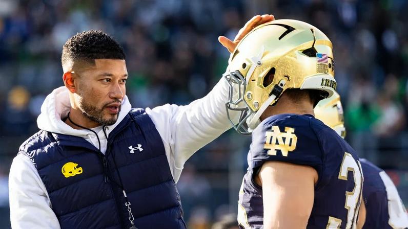 Notre Dame narrowly missed out on the CFP. Photograph: Justin Sicking/ZUMA Press Wire/Shutterstock