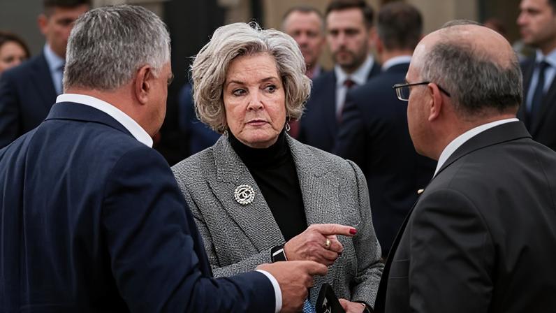 White House chief of staff Susie Wiles at the Kennedy Center in Washington DC on 10 November 2025.