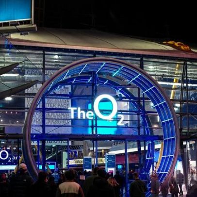O2 Arena de Londres anuncia financiamento para espaços de shows locais no Reino Unido