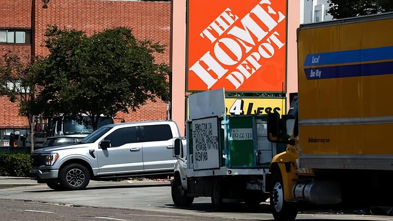 A Home Depot location in Los Angeles.