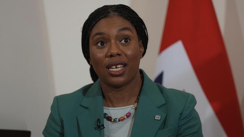 ‘[Louise Casey’s] report said that those who downplay the ethnicity of perpetrators are continuing to let down society, local communities and the victims. We agree,’ Badenoch said. Photograph: Lucy North/PA