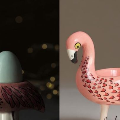 The Reject Shop enfrenta ameaça legal por porta-ovo de flamingo