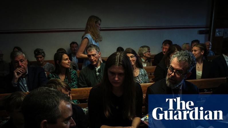 Rikki Held confers with members of Our Children's Trust legal team in 2023. Photograph: William Campbell/Getty Images