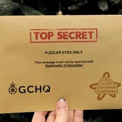 GCHQ divulga cartão festivo anual para fãs de quebra-cabeças