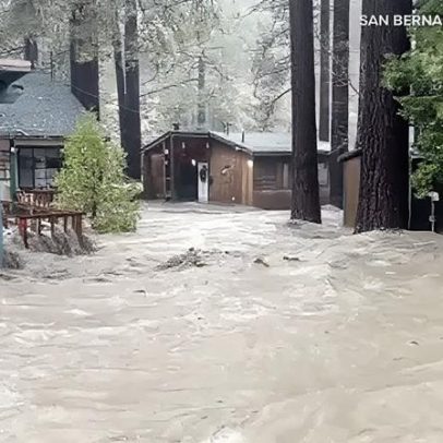 Tempestades de chuva intensas na Califórnia causam três mortes