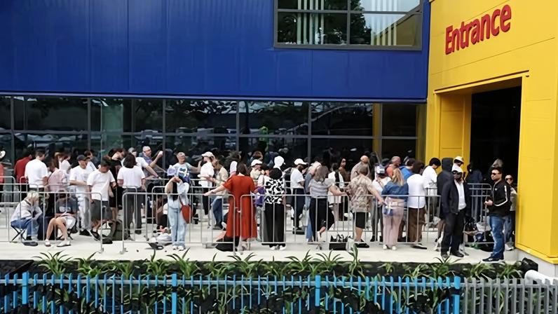 New Zealand gets it’s first Ikea store, in Auckland. Photograph: Fiona Goodall/The Guardian