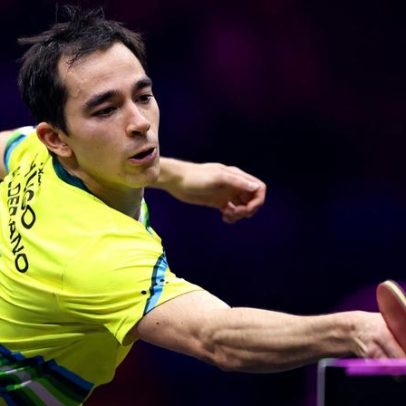 Hugo Calderano é eliminado no WTT Finals por adversário olímpico