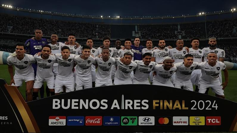 Elenco do Botafogo campeão da Libertadores (Foto: Vítor Silva/Botafogo)