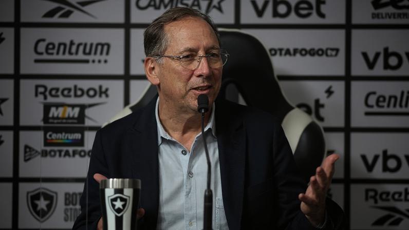 Botafogo tem John Textor como líder da SAF (Foto: Vítor Silva/Botafogo)