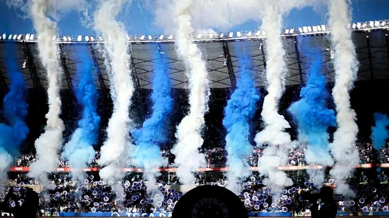 Torcida do Cruzeiro no Mineirão (Foto: Gustavo Martins/Cruzeiro)