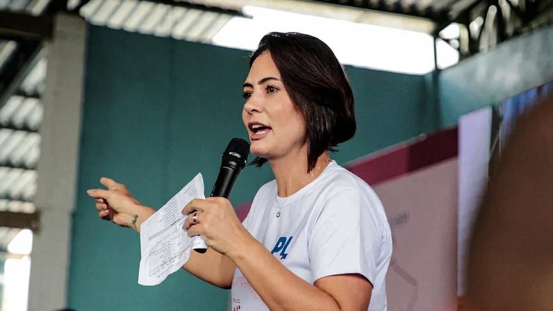 Michelle Bolsonaro cita razões médicas e pede afastamento do PL Mulher
