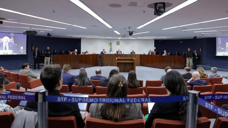 1 de 1 A Primeira Turma do STF em imagem de setembro de 2025 — Foto: Rosinei Coutinho/STF