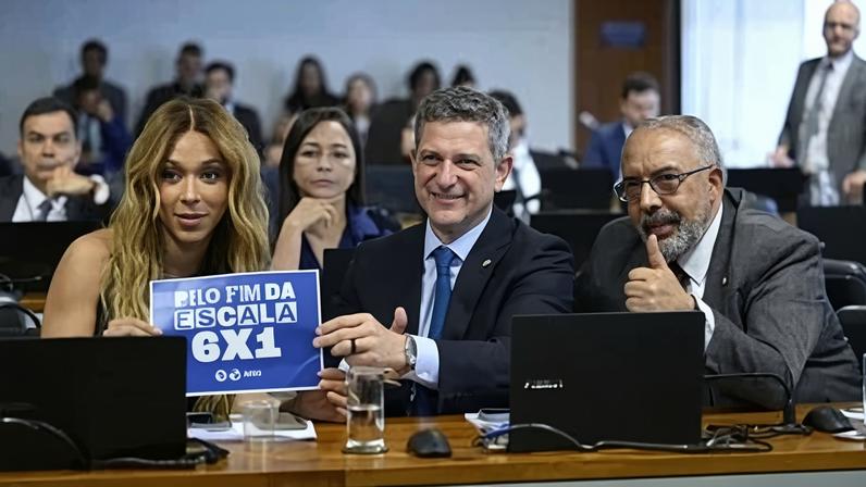 CCJ do Senado aprova emenda que pode acabar com a escala 6×1; veja os próximos passos